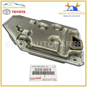 35330-60010 Genuine Toyota STRAINER ASSY OIL, VALVE BODY 3533060010 OEM