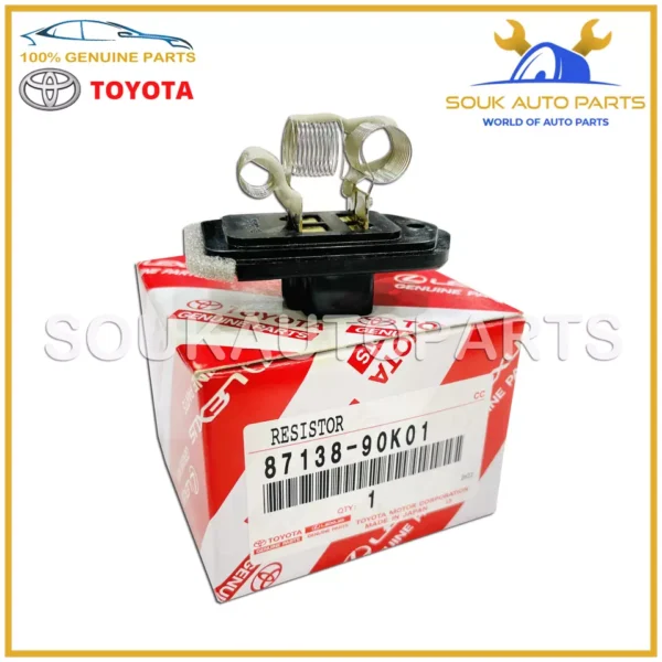 87138-90K01 Genuine Toyota RESISTOR, HEATER BLOWER 8713890K01