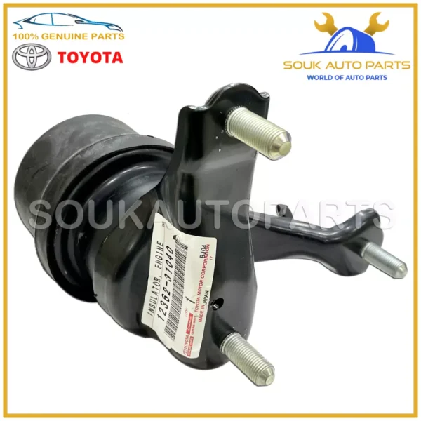 12362-31040 Genuine Toyota INSULATOR, ENGINE MOUNTING, RH(FOR TRANSVERSE ENGINE)