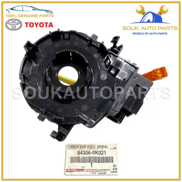 84306-0K021 Genuine Toyota SPIRAL CABLE SUB-ASSY INNOVA KIJANG HILUX