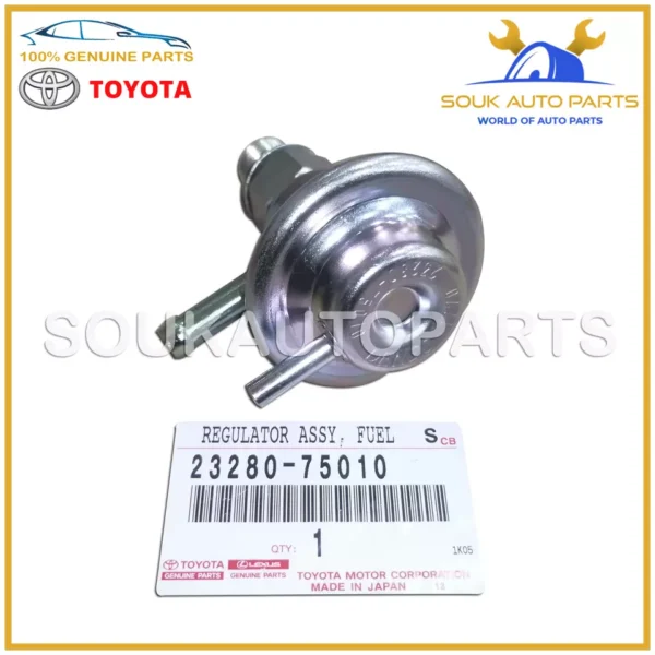 23280-75010 Genuine Toyota FUEL PRESSURE REGULATOR ASSY 2328075010 OEM