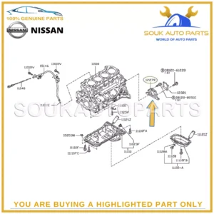 12279-VC101 Genuine Nissan CRANKSHAFT OIL SEAL REAR, 12279VC101 OEM