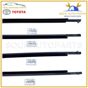 Genuine Toyota DOOR BELT MOULDING SET FOR LAND CRUISER PRADO OEM