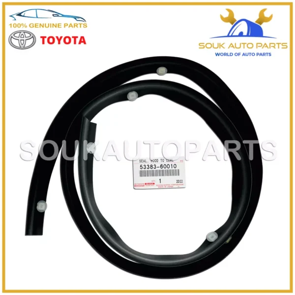 53383-60010 Genuine Toyota HOOD TO COWL SEAL LAND CRUISER FZJ80 FJ80 Lexus LX450