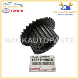 13521-20020 Genuine Toyota PULLEY, CRANKSHAFT TIMING 1/2/3MZFE 1352120020 OEM