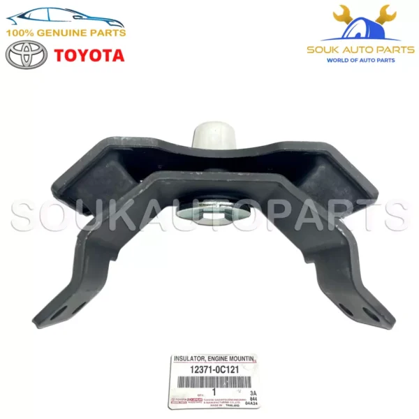 12371-0C121 Genuine Toyota INSULATOR, ENGINE MOUNTING, REAR NO.1