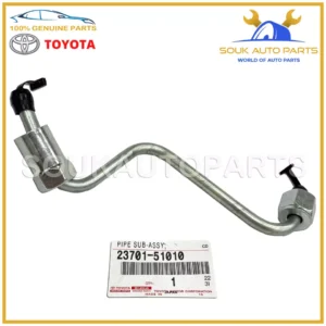 23701-51010 Genuine Toyota PIPE SUB-ASSY, INJECTION, NO.1 2370151010 OEM