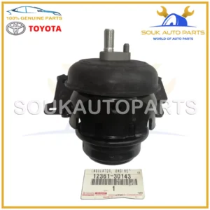 12361-30143 Genuine Toyota INSULATOR, ENGINE MOUNTING FRONT 1236130143 OEM