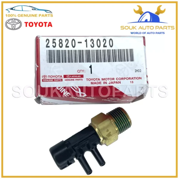25820-13020 Genuine Toyota BIMETAL VALVE ASSY 2582013020 OEM