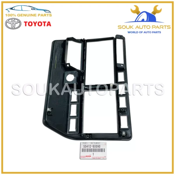 55412-60090 Genuine Toyota PANEL, INSTRUMENT CLUSTER FINISH, CENTER 5541260090