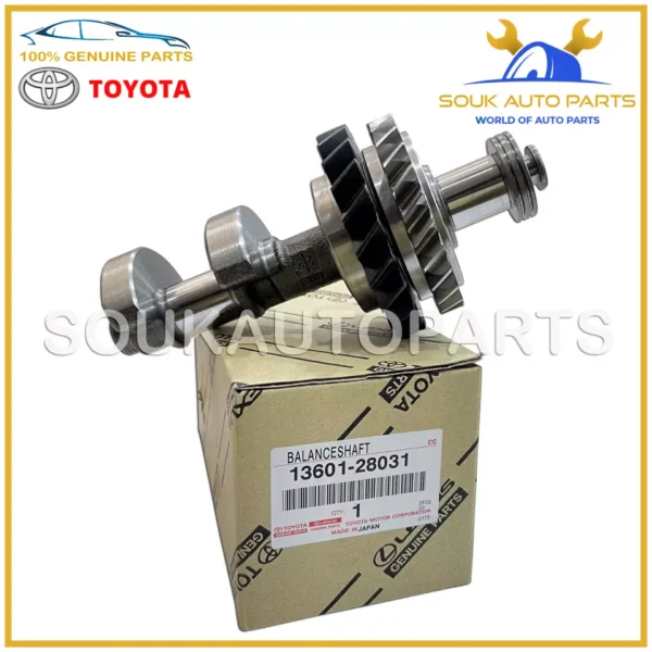 13601-28031 13602-28030 Genuine Toyota BALANCE SHAFT PAIR, NO.1 & NO.2 OEM