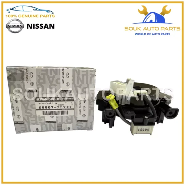 B5567-JE09D Genuine Nissan BODY-COMBINATION SWITCH B5567JE09D OEM X-TRAIL QR25DE