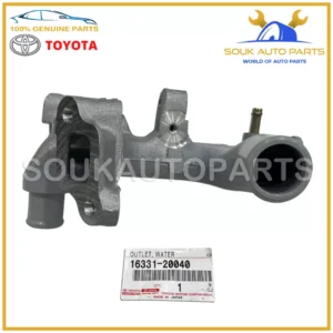 16331-20040 Genuine Toyota OUTLET, WATER 1MZ-FE 2MZ-FE Lexus ES300