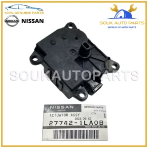 27742-1LA0B Genuine Nissan ACTUATOR ASSY-AIR MIX 27742-1LA0B OEM QX80/QX56
