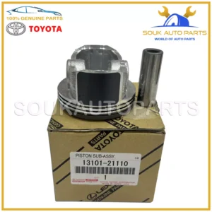 13101-21110 Genuine Toyota PISTON SUB-ASSY W/PIN 1310121110 OEM PRIUS