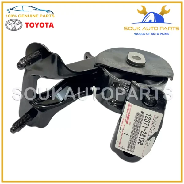 12371-28190 Genuine Toyota INSULATOR, ENGINE MOUNTING, REAR 1237128190 OEM