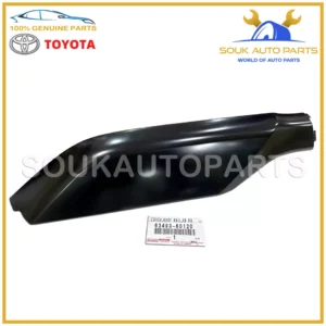 63493-60120 Genuine Toyota COVER, ROOF RACK LEG, REAR RH 6349360120
