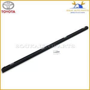 68172-33080 Genuine Toyota WEATHERSTRIP, FR DOOR GLASS, INNER LH 6817233080 OEM