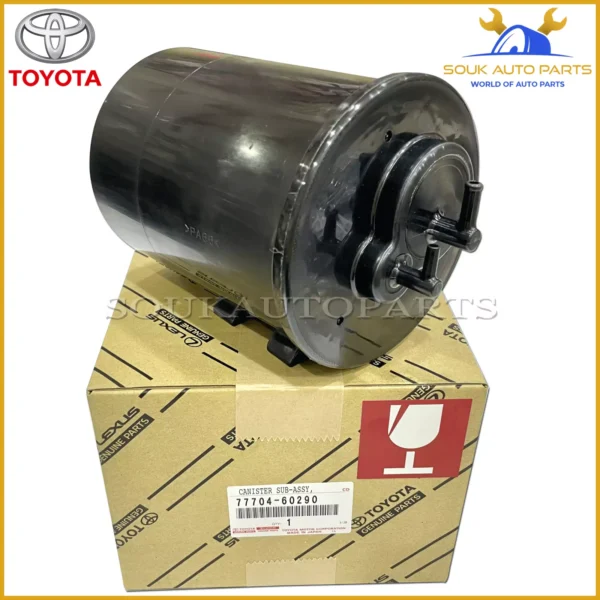 77704-60290 Genuine Toyota CANISTER SUB-ASSY, CHARCOAL 7770460290 OEM LC100