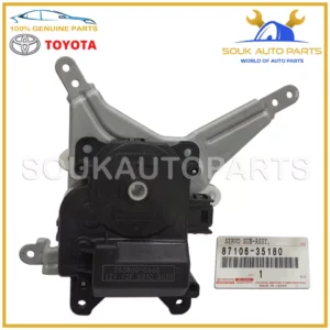 87106-35180 Genuine Toyota SERVO SUB ASSY, DAMPER (FOR AIRMIX) 8710635180 OEM