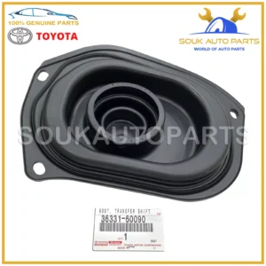 36331-60090 Genuine Toyota BOOT, TRANSFER SHIFT LEVER, NO.2 3633160090 OEM