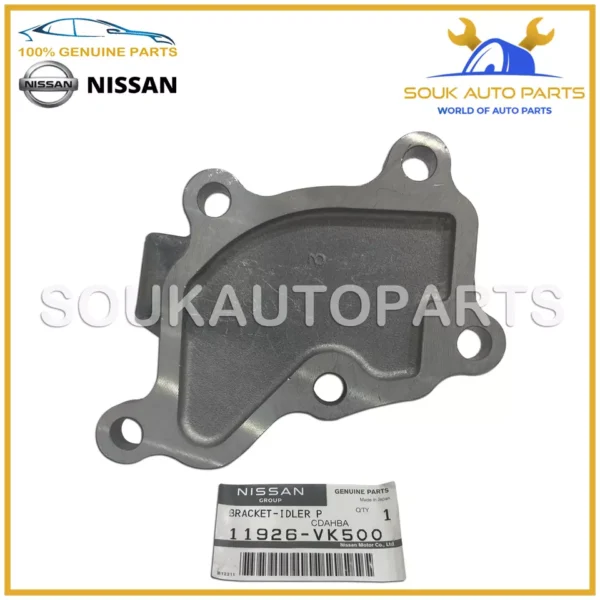 11926-VK500 Genuine Nissan BRACKET-IDLER PULLEY 11926VK500 OEM NP300 TRUCK