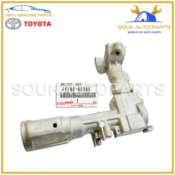 45280-60560 Genuine Toyota BRACKET ASSY, STEERING COLUMN, UPPER 4528060560 OEM