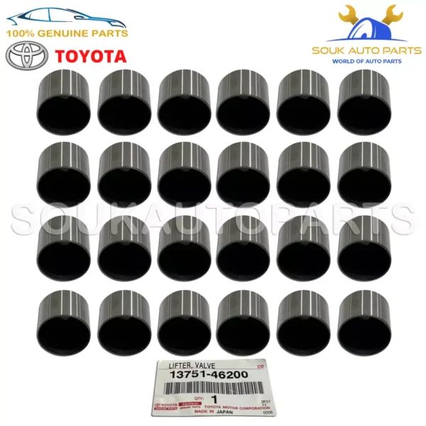 13751-46200 Genuine Toyota LIFTER SET, VALVE (24 Pcs) 1375146200