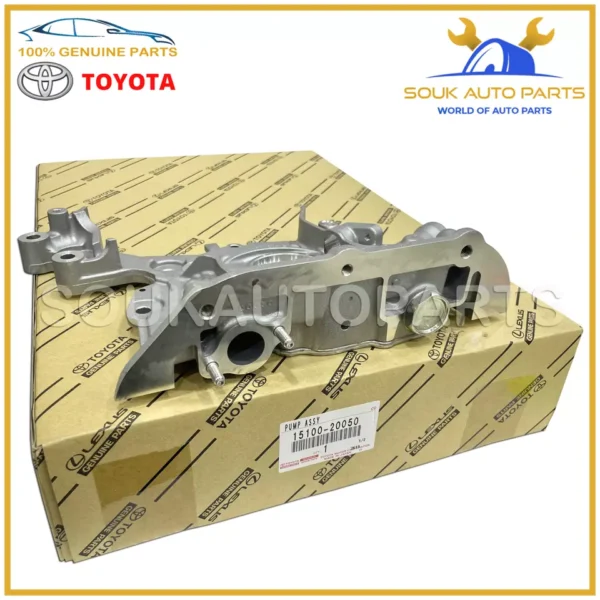 15100-20050 Genuine Toyota PUMP ASSY, OIL 1MZFE 3MZFE 1510020050 OEM