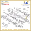 90363-25060 Genuine Toyota BEARING (FOR OUTPUT SHAFT REAR) 9036325060 OEM - Image 4