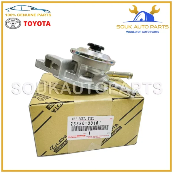 23380-30161 Genuine Toyota CAP ASSY, FUEL FILTER 2338030161 OEM