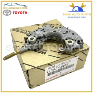 27357-55080 Genuine Toyota HOLDER, ALTERNATOR, W/RECTIFIER 2735755080 OEM