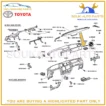 55660-60090 Genuine Toyota INSTRUMENT PANEL REGISTER ASSY, NO.2 5566060090 OEM - Image 5