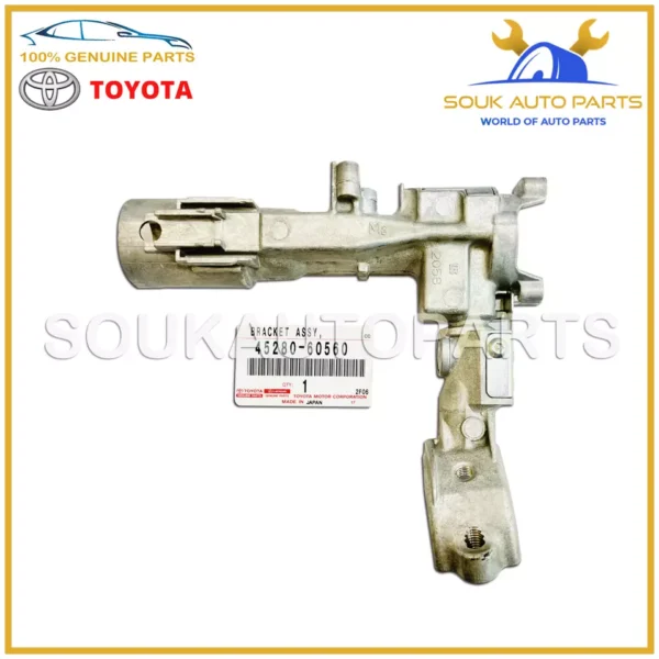 45280-60560 Genuine Toyota BRACKET ASSY, STEERING COLUMN, UPPER 4528060560 OEM