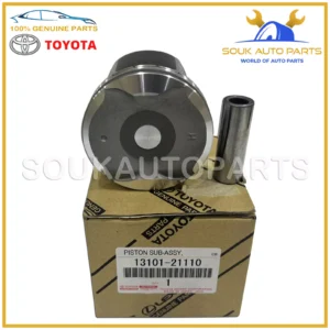 13101-21110 Genuine Toyota PISTON SUB-ASSY W/PIN 1310121110 OEM PRIUS