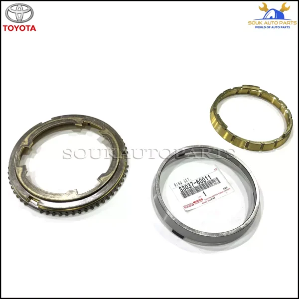 33037-60011 Genuine Toyota RING SET, SYNCHRONIZER, NO.1 3303760011 OEM LC VAN