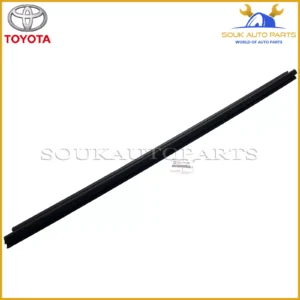 68172-12260 Genuine Toyota WEATHERSTRIP, FR DOOR GLASS, INNER LH 6817212260 OEM