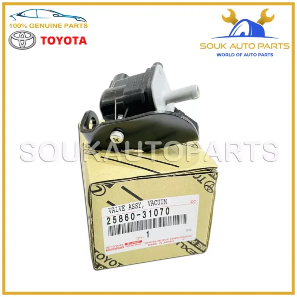 25860-31070 Genuine Toyota VALVE ASSY, VACUUM SWITCHING, NO.1 2586031070 OEM