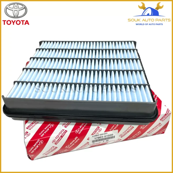 17801-51020 Genuine Toyota ELEMENT SUB-ASSY, AIR CLEANER FILTER 1780151020 OEM