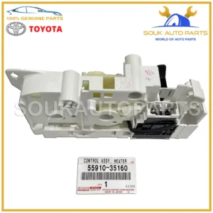 55910-35160 Genuine Toyota CONTROL ASSY, HEATER OR BOOST VENTILATOR