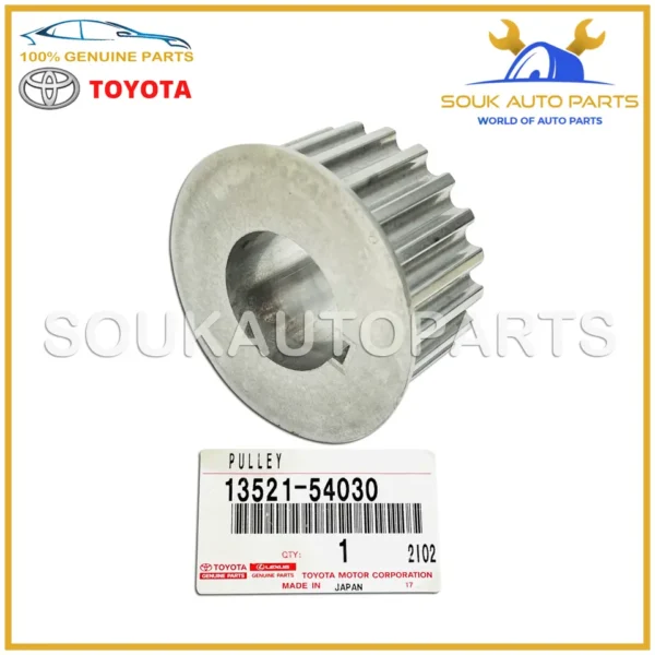 13521-54030 Genuine Toyota CRANKSHAFT TIMING PULLEY 1352154030 OEM