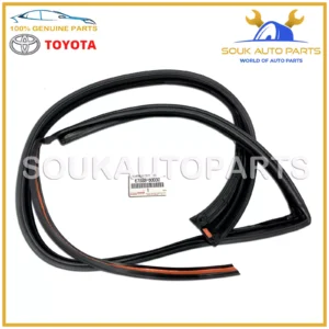 67888-50030 Genuine Toyota REAR DOOR UPPER WEATHER STRIP (LH) 6788850030 OEM