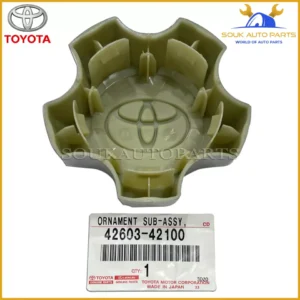 42603-42100 Genuine Toyota ORNAMENT SUB-ASSY, WHEEL HUB 4260342100 OEM RAV4