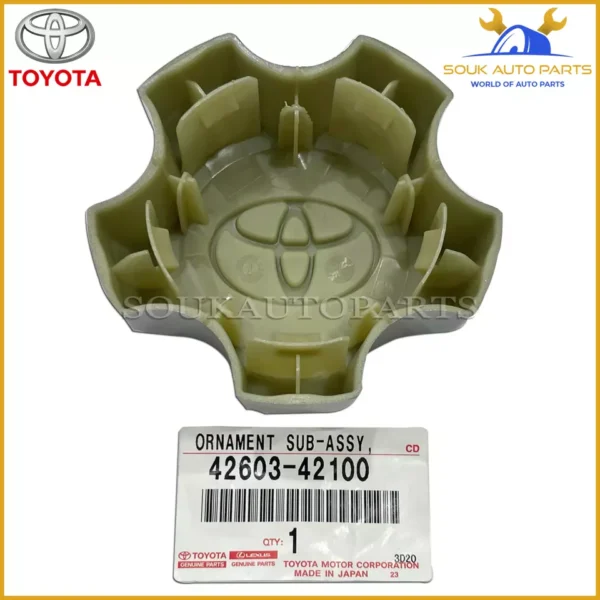 42603-42100 Genuine Toyota ORNAMENT SUB-ASSY, WHEEL HUB 4260342100 OEM RAV4