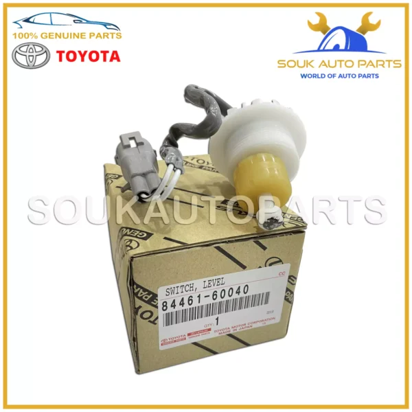 84461-60040 Genuine Toyota SWITCH, LEVEL WARNING 8446160040 OEM