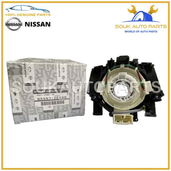 B5567-JE09D Genuine Nissan BODY-COMBINATION SWITCH B5567JE09D OEM X-TRAIL QR25DE