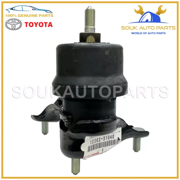 12362-31040 Genuine Toyota INSULATOR, ENGINE MOUNTING, RH(FOR TRANSVERSE ENGINE)