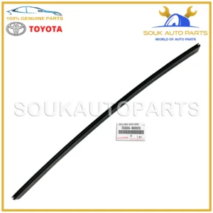 75555-60020 Toyota GENUINE MOULDING, ROOF DRIP SIDE FINISH, CENTER, RH/LH OEM