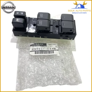 25401-1CA3B Genuine Nissan SWITCH AUTO POWER WINDOW MAIN For Infiniti FX35 QX70