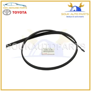 75555-12161/60 Genuine Toyota MOULDING, ROOF DRIP SIDE FINISH, CENTER RH OEM